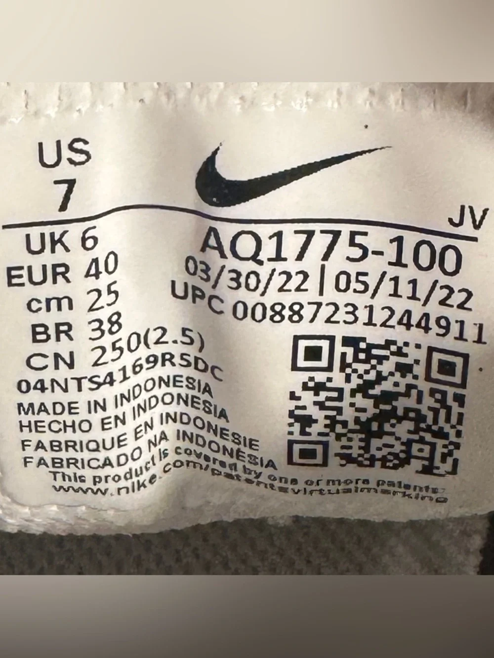 Nike ebernon low